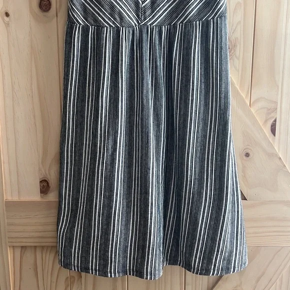 Universal Thread Black & White Striped Tank Dress XL - Picture 3 of 6